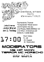 Horschdic Terror Radio - Flyer 1999 3. Quartal